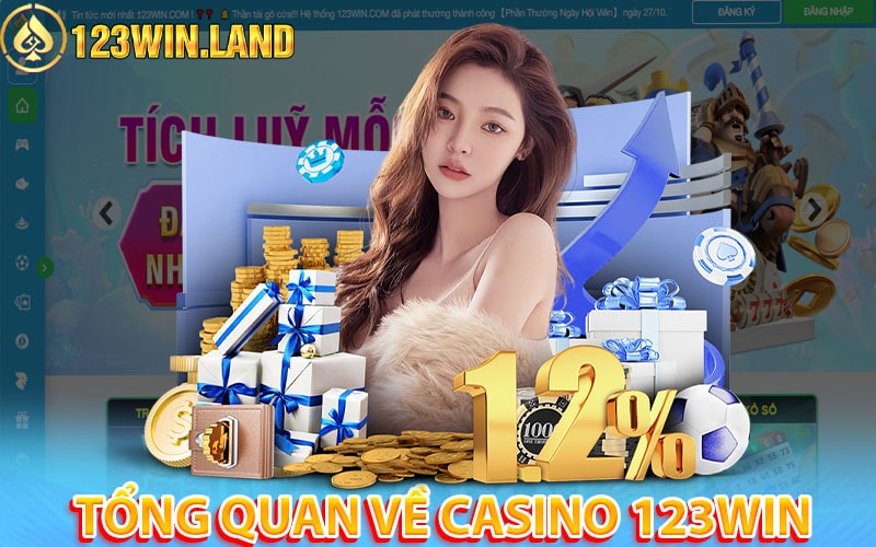 Tổng quan về sảnh game casino 123win 