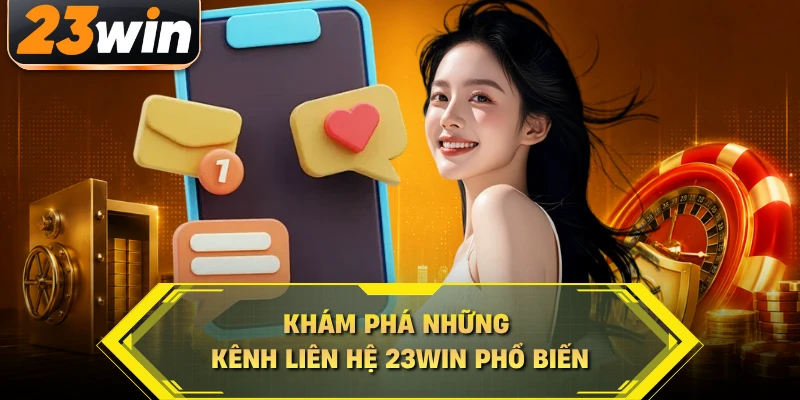 Khám phá những kênh liên hệ 23WIN phổ biến
