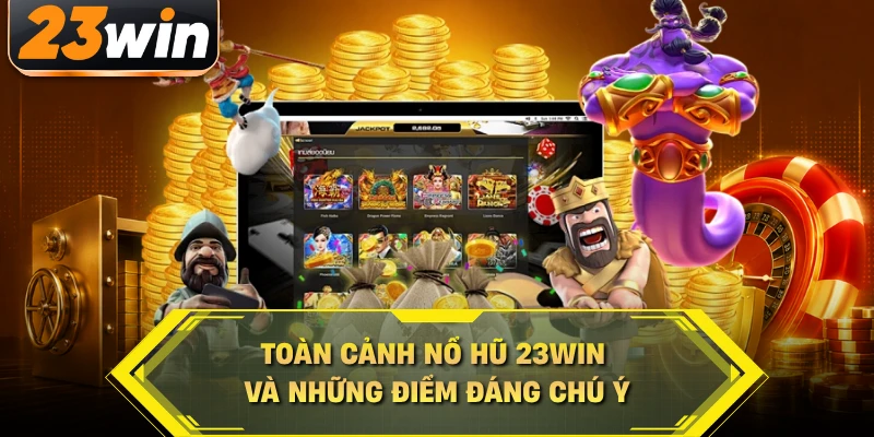 Toàn cảnh nổ hũ 23WIN và những điểm đáng chú ý