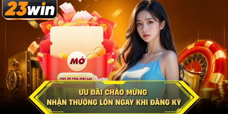 Ưu đãi chào mừng nhận thưởng lớn ngay khi đăng ký